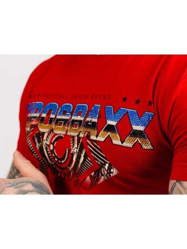 Red-cotton-tshirt-detailed-print-cipo-and-baxx