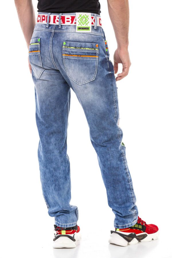 Urban Edged Rugged Denim Cipo and Baxx