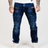 Voyager Cargo Blue Denim Jeans Cipo and Baxx CD798