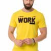 Yellow-Cotton-Work-Hard-Tshirt-cipo-and-baxx