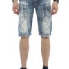 Stylish-embossed-blue-denim-short-for-men-streetwear-cipoandbaxx-ck198