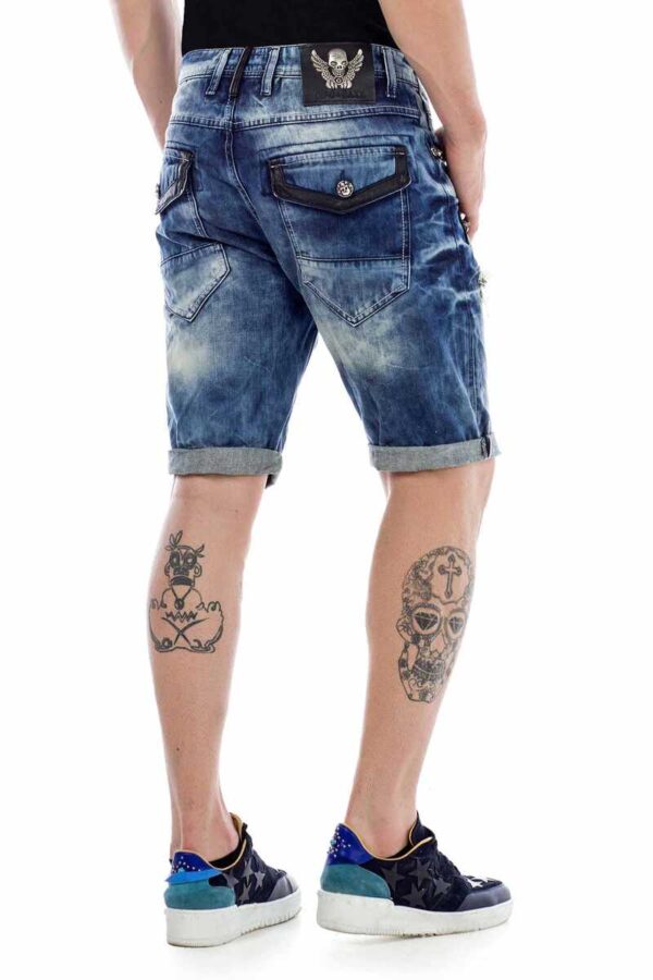 stylish-luxury-denim-men-shorts-metal-rivets-cipoandbaxx-ck181