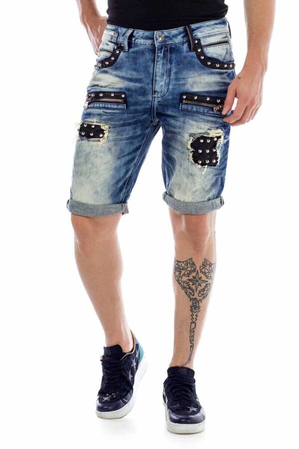 stylish-luxury-denim-men-shorts-metal-rivets-cipoandbaxx-ck181