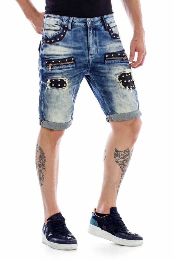 stylish-luxury-denim-men-shorts-metal-rivets-cipoandbaxx-ck181