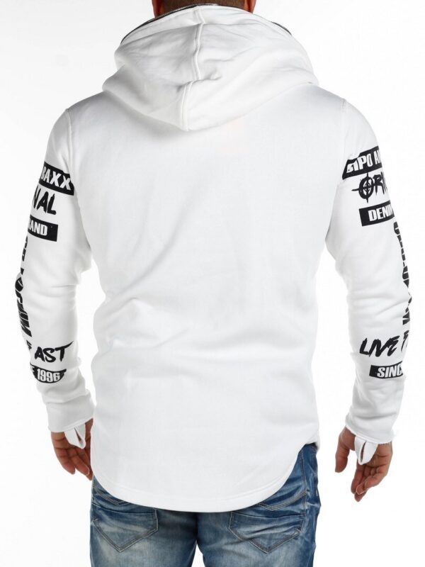 white-cotton-men-hoodie-with-zipper-cipo-and-baxx-cl280