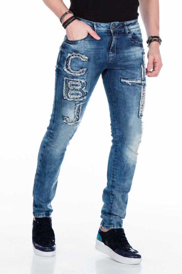 cbj-studs-stylish-luxury-blue-denim-jeans-for-men-cipo-and-baxx-cd431