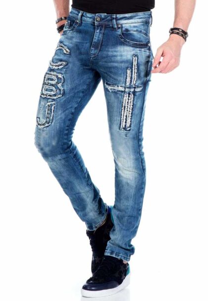 cbj-studs-stylish-luxury-blue-denim-jeans-for-men-cipo-and-baxx-cd431