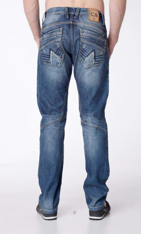 jeans-patch-blue-stylish-denim-jeans-men-1145 brand cipo and baxx