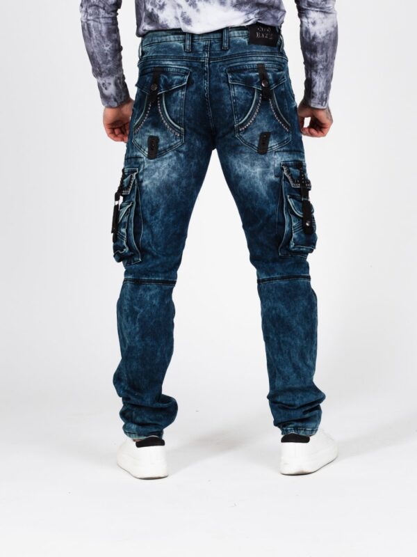 metal-stud-cargo-denim-jeans-men-cd650