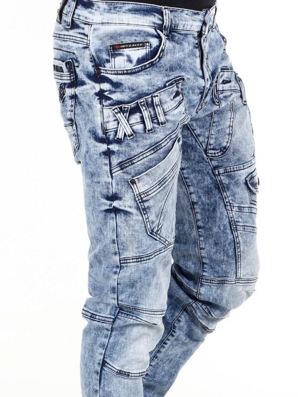 stylish aesthetic denim jeans cipo and baxx cd598