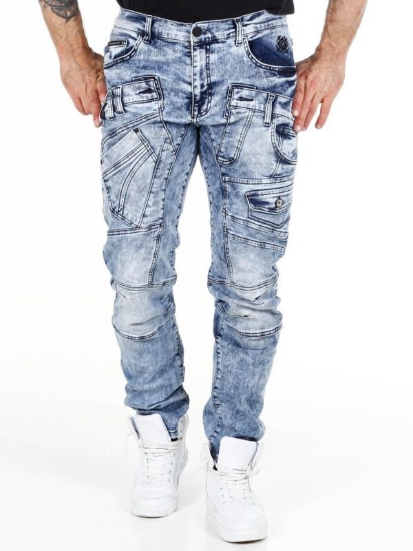 stylish aesthetic denim jeans cipo and baxx cd598