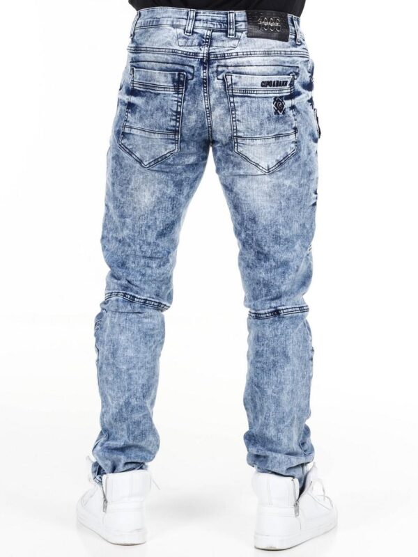 stylish aesthetic denim jeans cipo and baxx cd598