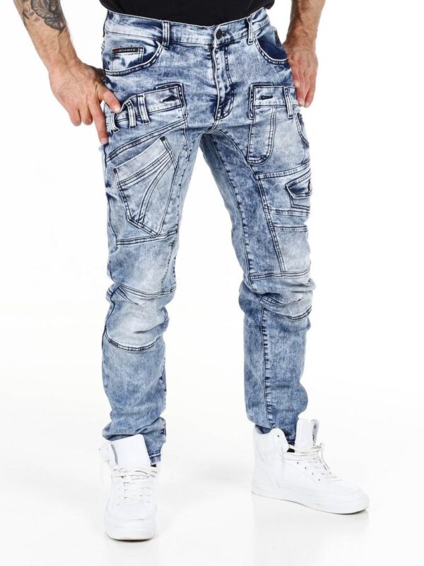 stylish aesthetic denim jeans cipo and baxx cd598