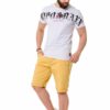 white aesthetic soft cotton printed men tshirt ct768