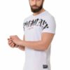 white aesthetic soft cotton printed men tshirt ct768